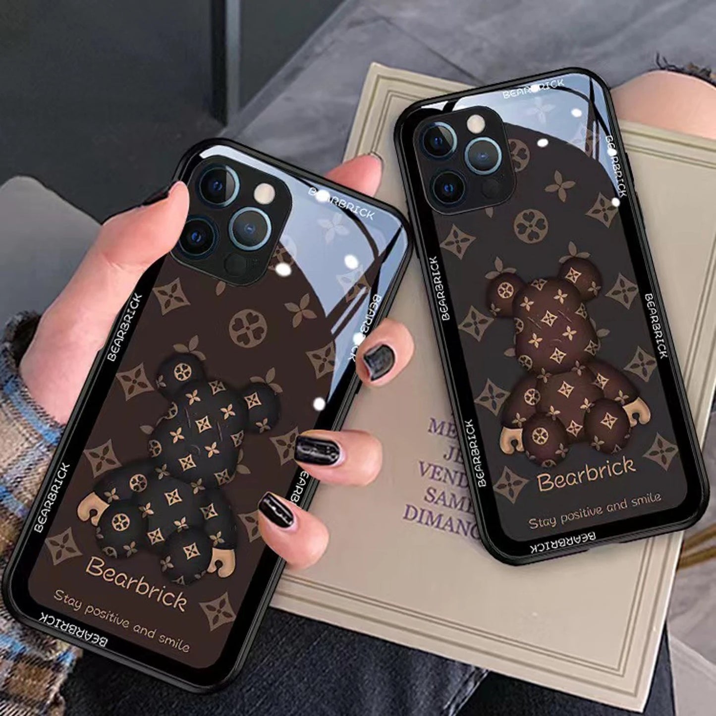 IPhone Brown Bear Brick phone Case